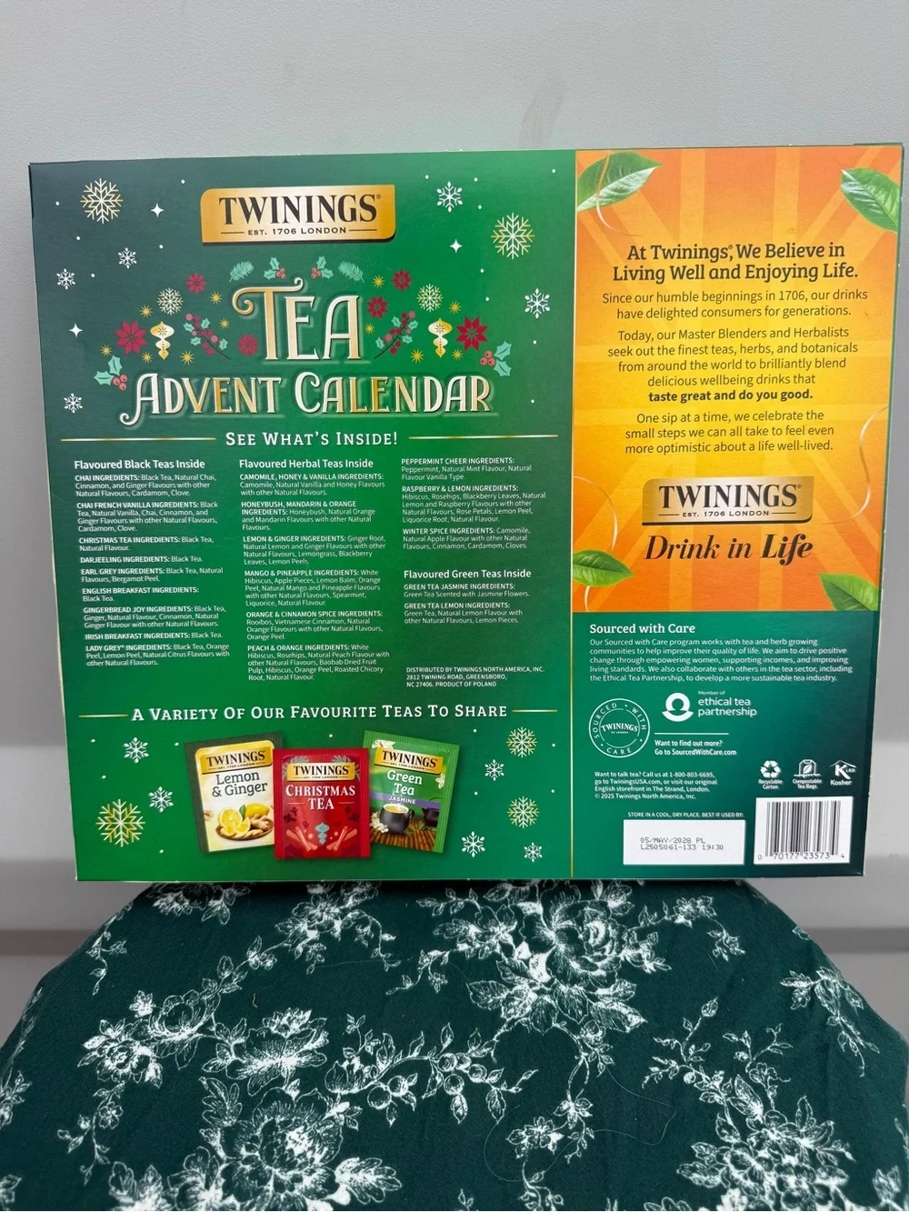 Twinings tea advent